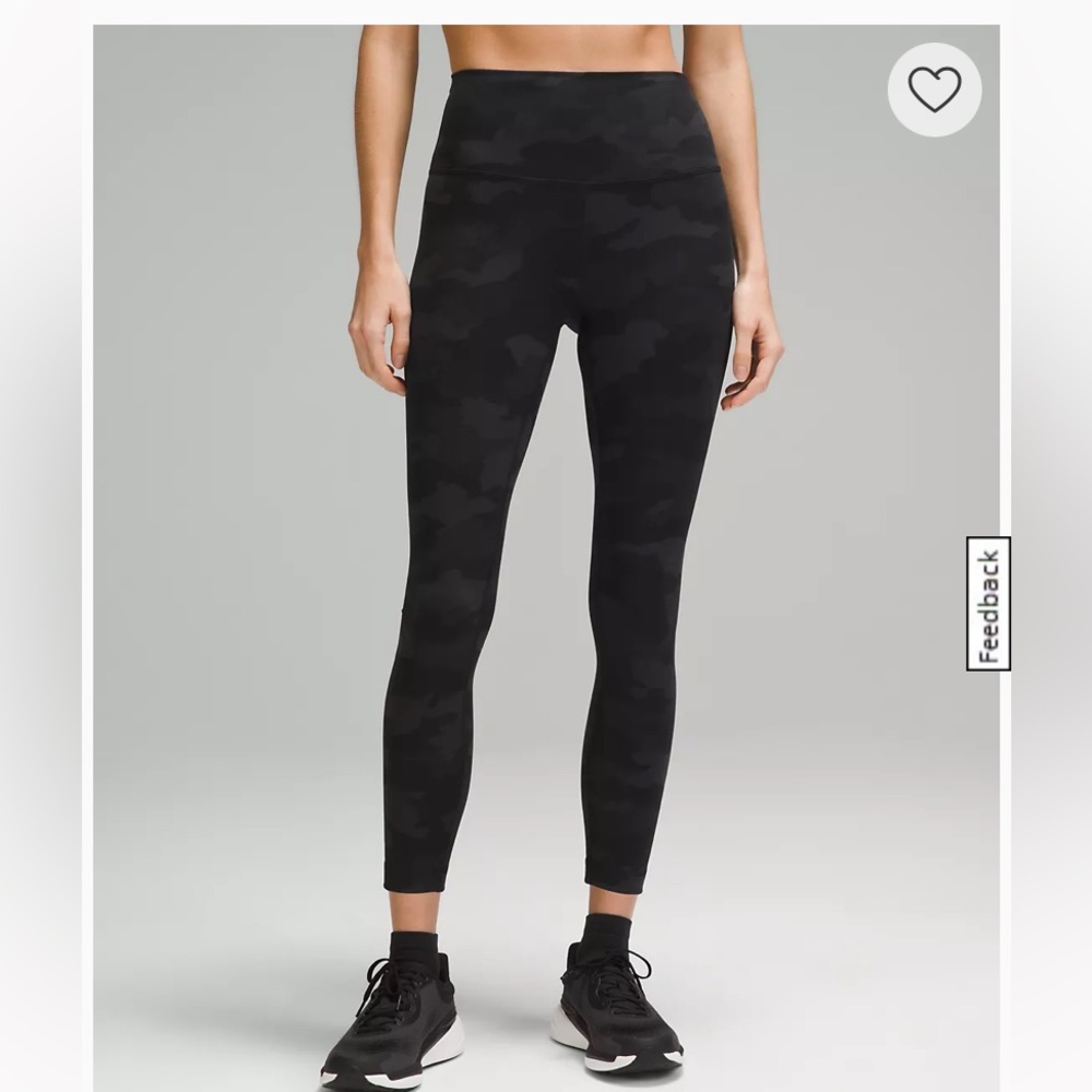 Lululemon Wunder Train High Rise Crop